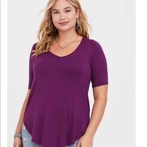 Torrid super soft tunic tee size 2 NWT